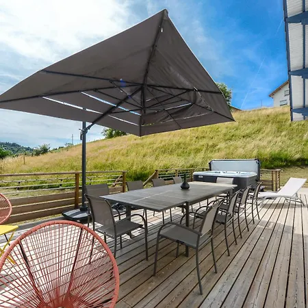 Gite Chalet 12 Pers Spa Hautes Vosges Les Libellules * Fresse-sur-Moselle