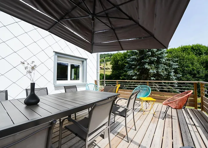 Evasion 4 Etoiles Prive Aux Libellules 12 Pers Montagne Vosges Tatil Evi Fresse-sur-Moselle